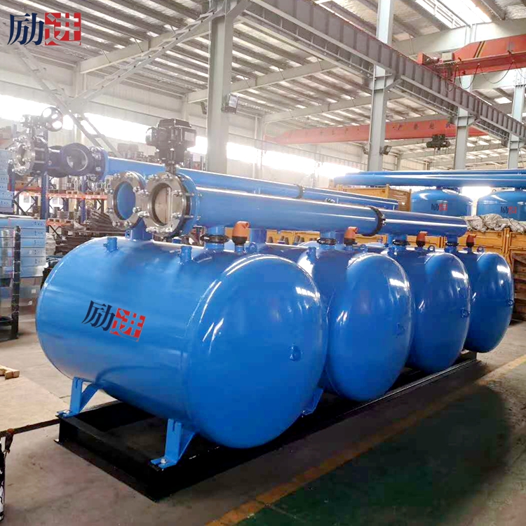 4單元臥式淺層過濾器組合 4單元臥式淺層過濾器組合